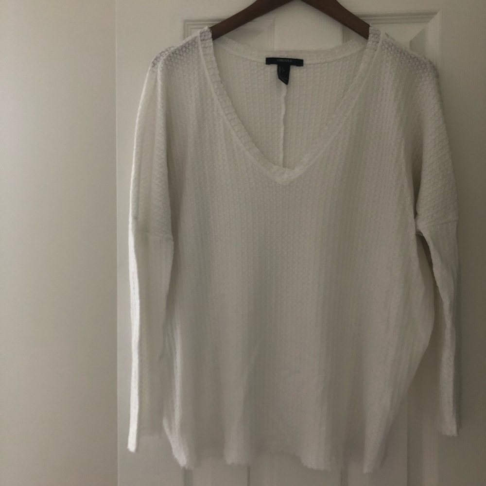 White sweater